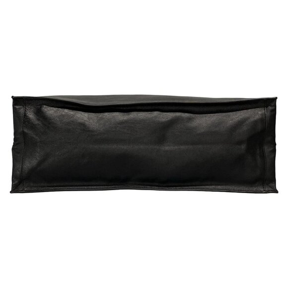 Auth SAINT LAURENT PARIS Rive Gauche 587273 Black Leather - Tote Bag - Picture 8 of 14